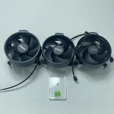 Lot Of 3 AMD Ryzen Heatsink Fan AM4 CPU PC Cooler picture