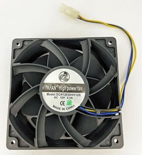 3pcs 285CFM ULTRA HIGH AIRFLOW SERVER MINER FAN DC 12V 2.5A 120x38mm 3-Pin PWM picture