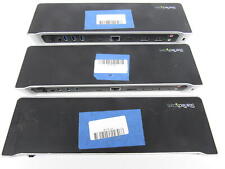 3x StarTech USB-C 4K 3-Display Port Laptop Docking Station DK30CH2DPPD HDMI Lot picture