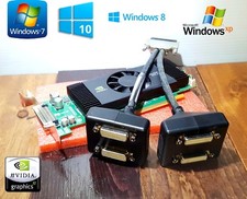 HP Workstations z200 z210 z220 z230 Z240 Quad 4 Monitor DVI Video Graphics Card  picture