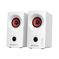 Audiosource Desktop PC Speakers with Bluetooth 5.3, USB-C Plug & Play, White picture