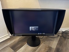 EIZO CG277-BK 27 Inch Monitor HDMI DisplayPort Black 5983 Hours Used picture