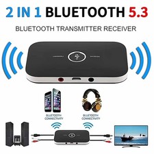 Upgraded Bluetooth 5.3 Audio Transmitter and Receiver 3.5mm AUX Port USB Adapter picture