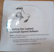 Logitech - QuickCam Express  -CD - Version 1.5.0 SEALED  picture