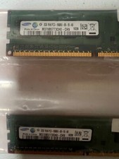 2 X SAMSUNG Ram Memory Sticks 2GB 1Rx8 PC3-10600U picture