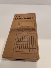 SUPVAN E11 Bluetooth Label Maker with 4 Tapes Smart App Printing NIB picture