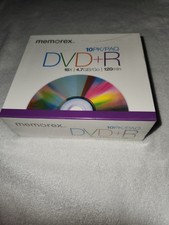 New Memorex 10-PACK DVD-RW  Recordable Discs 16X 4.7GB 120Min Sealed picture