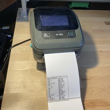 Zebra ZP 450 Thermal Label Printer Broken For Parts ZP450-0501-0006A picture