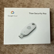Google Titan Security Key (K40T) USB-C  2FA FIDO | New Open Box picture
