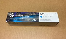 HP Genuine 981Y L0R13A Extra High Yield Cyan Ink for PageWide 556dn - 16 k picture