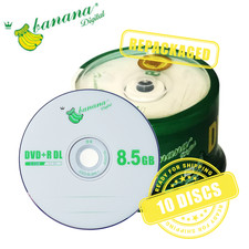 DVD+R DL D9 8x 8.5GB Blank DVD Dual Double Layer 8.5 GB Recordable - 10 Discs picture