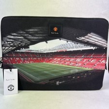 Designer Paul Smith Manchester United Laptop Case 13” Rare Collectors Item picture