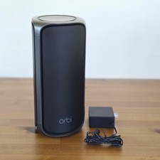 Netgear Orbi RBE970 Satellite WiFi 7 AddOn Mesh Network 10G Internet 970 Black picture