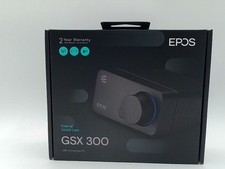 EPOS GSX 300 USB Connected: PC External Sound Card Black picture