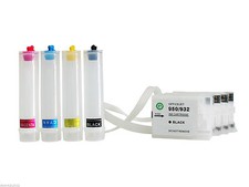 EMPTY CONTINUOUS INK SYSTEM 932/933 CISS - CIS FOR HP Officejet 7110 7610 picture