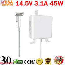 45W Magnetic L Shape AC Adapter Laptop Charger For MacBook Air A1370 A1369 A1304 picture