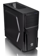 Thermaltake Versa H21 SPCC ATX Mid Tower Computer Chassis CA-1B2-00M1NN-00,Bl... picture