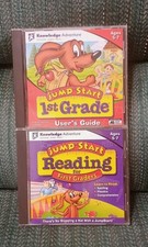 Jump Start Reading 1st Grade Knowledge Adventure CD-ROM Learning & User's Guide picture