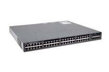 Cisco 3650 Series PoE+ 48 Port Switch, IP Base, WS-C3650-48PS-S, Refurbished, picture