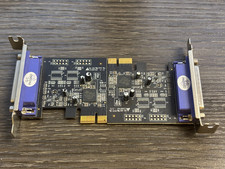LOT 2 StarTech PEX1P LP 1 Port PCIe Low Profile Parallel Adapter Card SPP/EPP picture