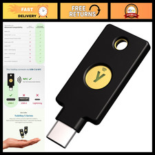 Multi-Factor Authentication Security Key - YubiKey 5C NFC FIPS, USB, FIDO Certif picture