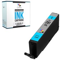 CMYi 1X Compatible 281XXL Cyan Ink for Canon PIXMA TS9520a TS9521C TR7520 TR7620 picture