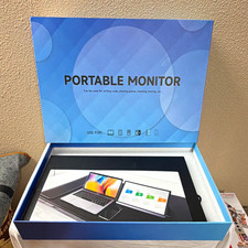 Portable Monitor 1080p LCD 16:9 60Hz USB-C Mini HDMI Black  16in picture