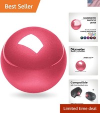 Elegant Glossy Pink 1.34-Inch Trackball Replacement for Stylish Precision picture