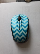 Logitech M325C Wireless Mouse with USB receiver 910-004631 Teal Chevron picture