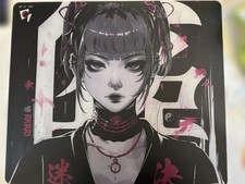 GLSSWRKS Akari Glass Gaming Mouse Pad JP Limited Red Edition Japan picture