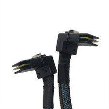 SAS Cable for Intel Right Angle Mini SFF-8087 to SFF-8087 G36362-002 G36362-00 picture