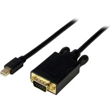 StarTech MDP2VGAMM3B StarTech Cable 3feet Mini DisplayPort to VGA Adapter picture