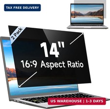 Mamol [2 Pack] 14 Inch Laptop Privacy Screen for Lenovo/HP Envy/Dell/Acer/Asus/T picture
