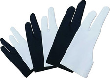 6 Pcs Artist Glove for Drawing Tablets, Digital Drawing Glove in 3 Sizes – S, M, picture