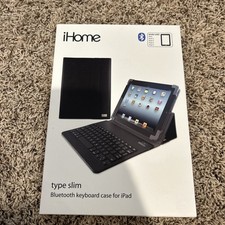 iHome IH-IP2105B Type Slim Bluetooth Keyboard Case for iPad for iPad 1 - 5 picture