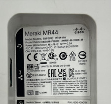 CISCO MERAKI MR44-HW WI-FI 6 WIRELESS ACCESS POINT UNCLAIMED CLOUD-MANAGED picture