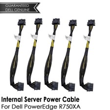 Lot of 5 New Dell PowerEdge R750XA GPU Cable 34 - 1x 12 Pin MRN6Y 0MRN6Y picture