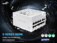 SAMA G850 850W ATX 3.1 Full Modular Power Supply, Cybenetics Platinum Rated, picture