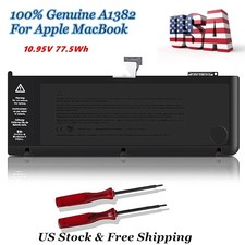 Genuine A1382 Battery for Apple MacBook Pro Unibody 15