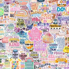 300 PCS Inspirational Stickers for Adults, Teens, Teachers, Mixed Color picture