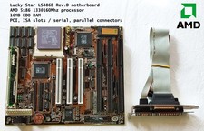 486 MAX - Lucky Star LS-486E Socket 3, AMD 5x86 at 160Mhz, 16MB EDO RAM picture