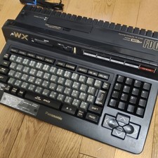 Panasonic FS-A1WX MSX2+ Home Computer Dual Cartridge FDD Tested Working Japan JP picture