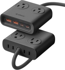 ORICO 7-in-1 Dopamine Power Strip 2USB-C 2USB-A  4AC Versatile Desktop Charging picture