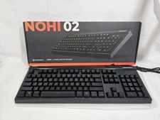 CyberPowerPC NOHI 02 RGB LED USB Wired Gaming Keyboard KB-161-104 w/ Box picture