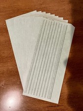 Lot 10 Vintage Computer Punch Cards IBM picture