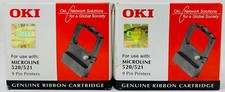 OKI 09002315 Bande Original Pour OKI Microline ML520/ML521 ( X 2 Pcs) picture