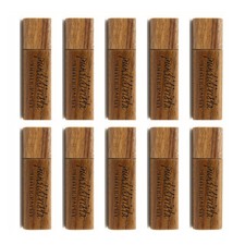 Lot 30pcs 128MB/512MB Engraved Wood USB Flash Drive Memory U Stick Custom Logo picture