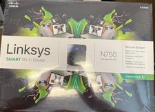 Linksys N750 EA3500 Dual-Band Wireless Smart Wi-Fi Router - Brand New Sealed picture