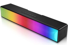 AFK Computer Speakers Computer Sound Bar with RGB Lights USB Powered PC Speakers picture