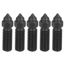 5 Pcs Hardened Steel Nozzles, 0.4mm M6 Thread for Carbon 3D Printers picture